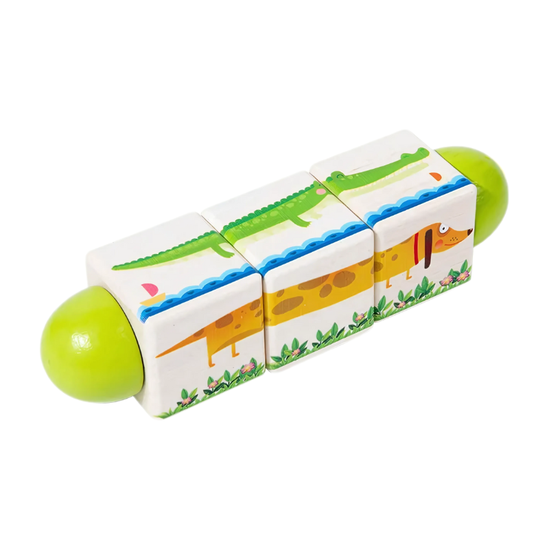 Colourful Wooden Puzzle - main product image