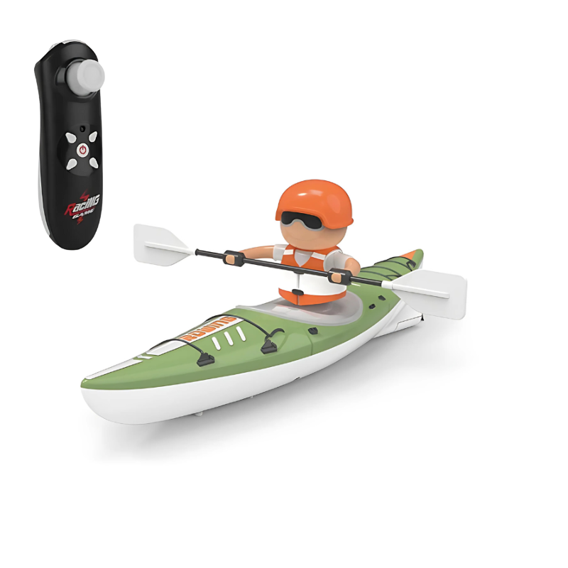 Remote-Control Kayak Toy for Bathtime Fun