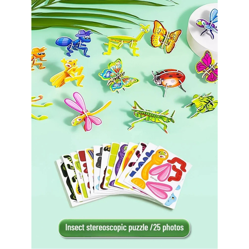 3D Puzzle Set
