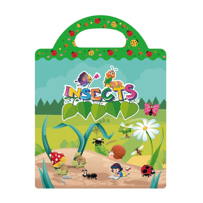 Joy of Creative Exploration With, A Reusable Sticker Book