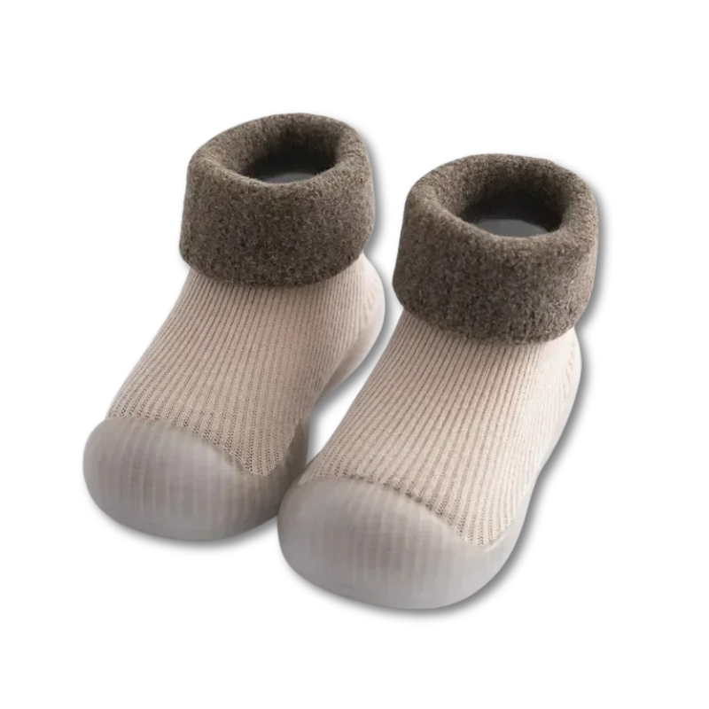 Thick Knit Baby Slippers