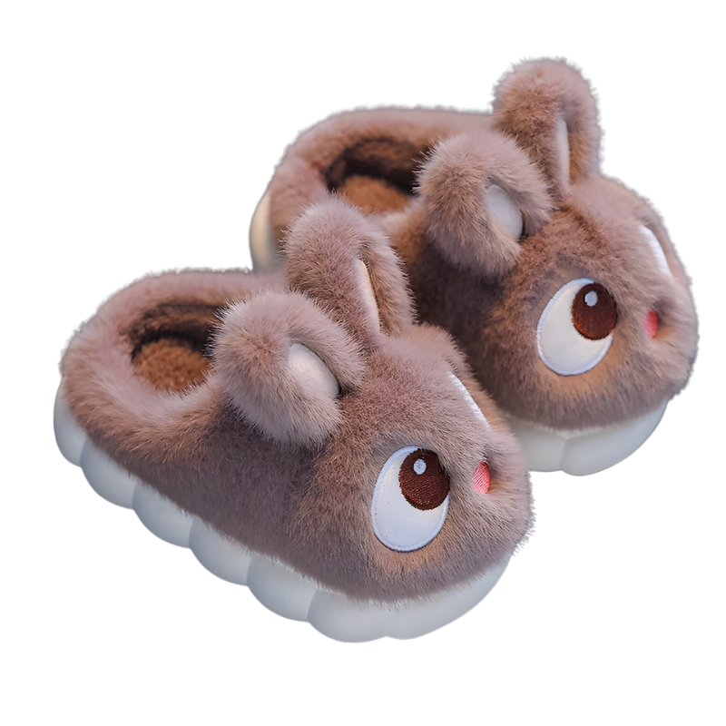 Big-Eyed Bunny Slippers