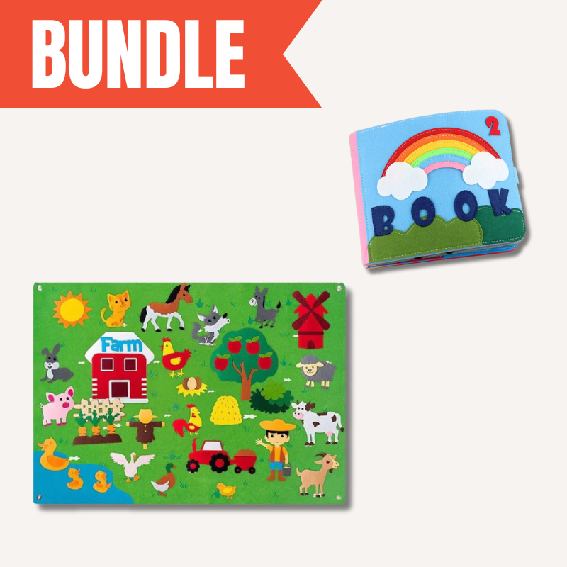 Montessori-inspired Felt Experiences in Book and Board Form