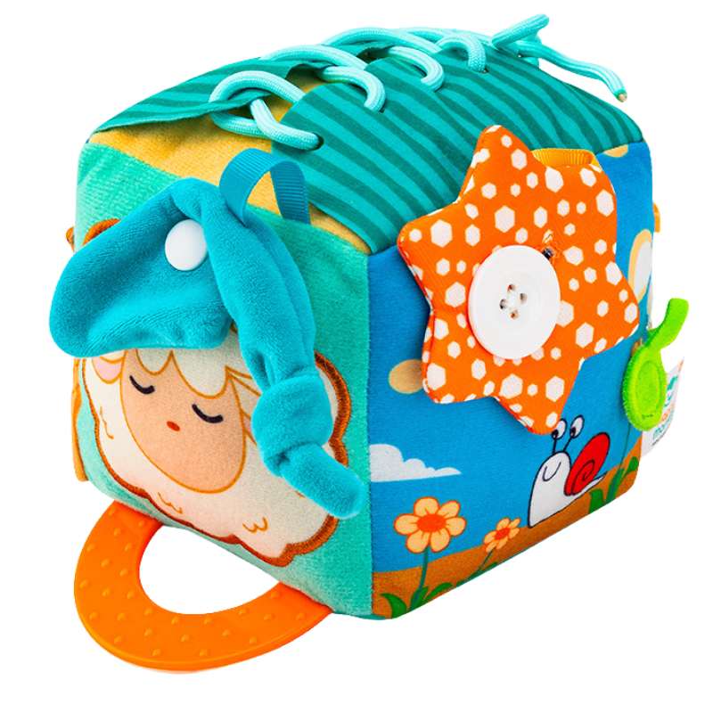 Set of Soft, Tactile Fun Cubes