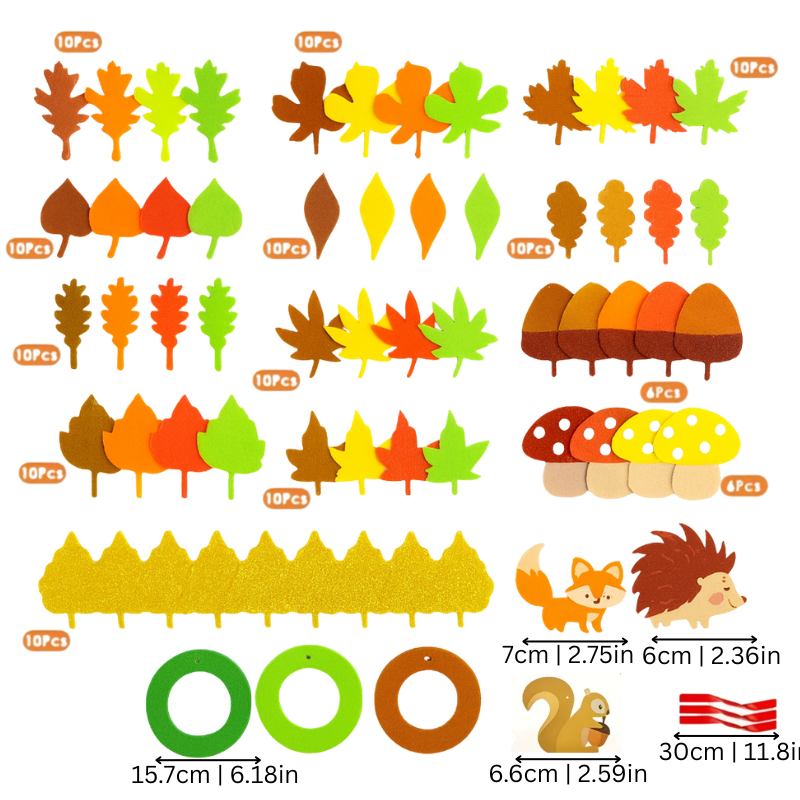 DIY Felt Tree Crafts