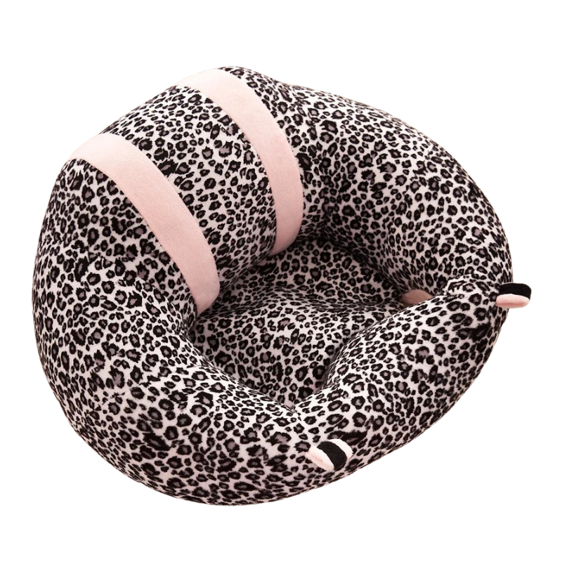 Ultra-Soft Plush Baby Floor Seat for Cozy Support