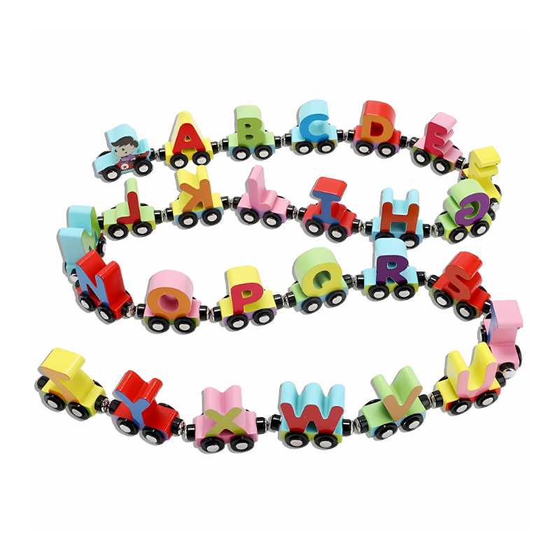 Letters and Numbers On Track - main product image