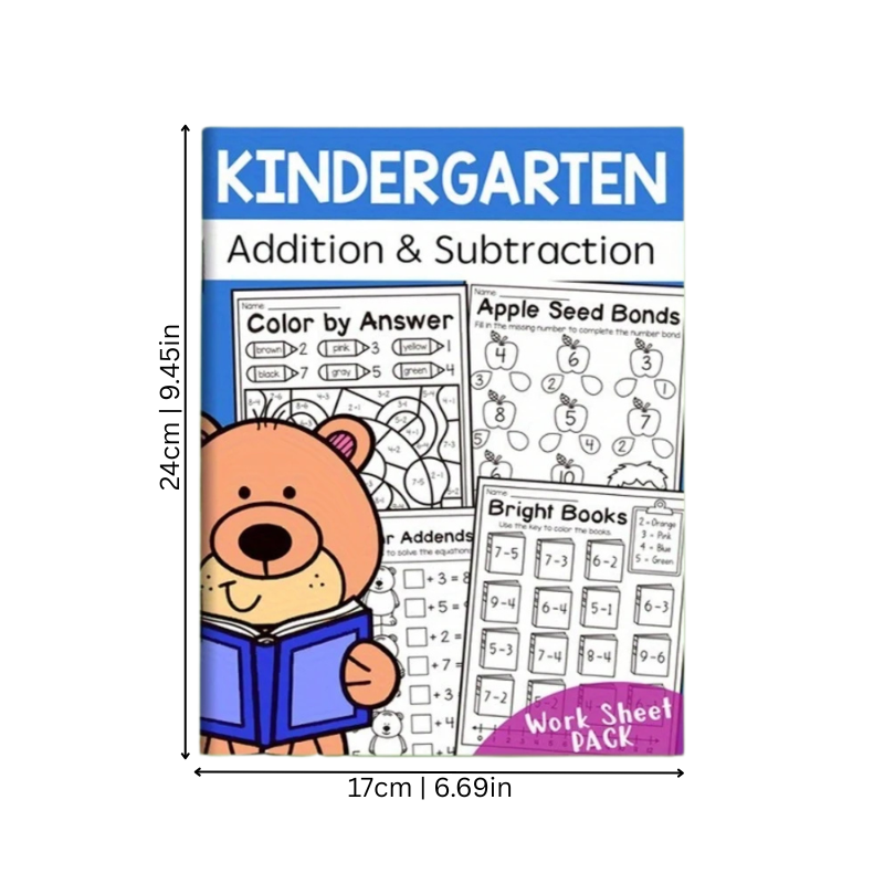 Kindergarten Math Book