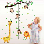 Jungle Animal Height Chart
