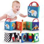 Fold-Out Fabric Book for Tummy Time