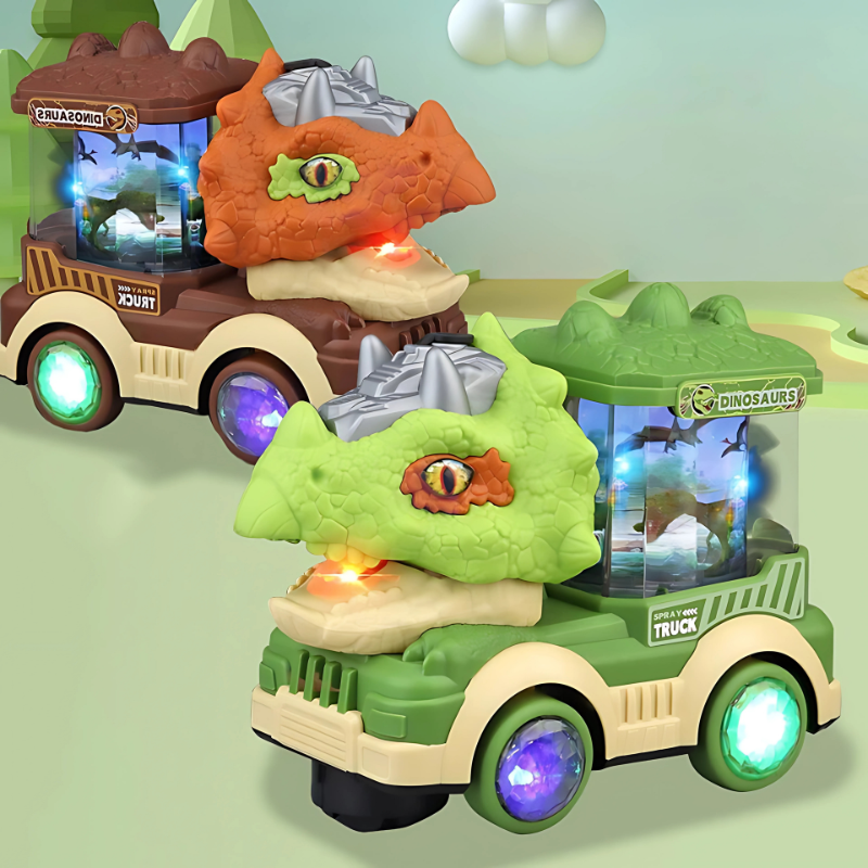 Interactive Dinosaur Music and Light Vehicle