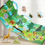 Joy of Creative Exploration With, A Reusable Sticker Book - main product image
