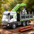 Alloy Log Truck - main product image