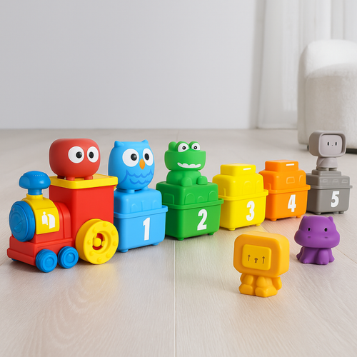 Animal Train Playset - main product image