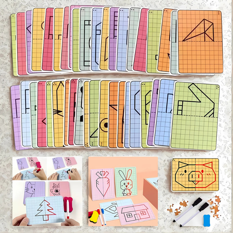 Tracing Drawing Cards