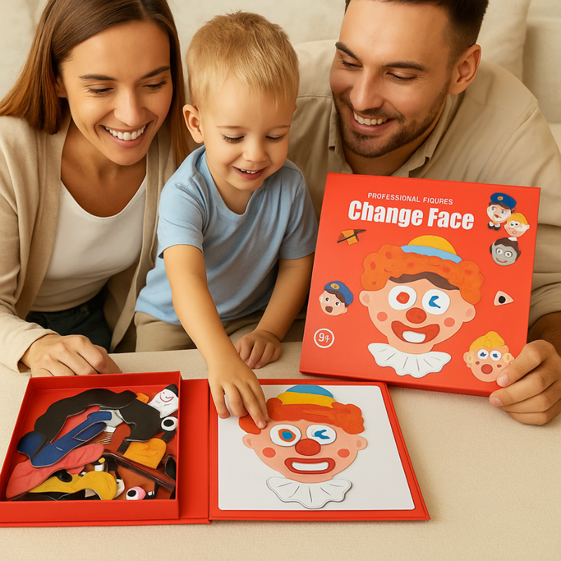 Magnetic Expression Puzzle
