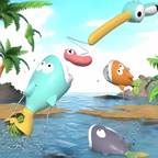 Available Set: 1 Fishing Rod + 3 Floating Toys - main product image