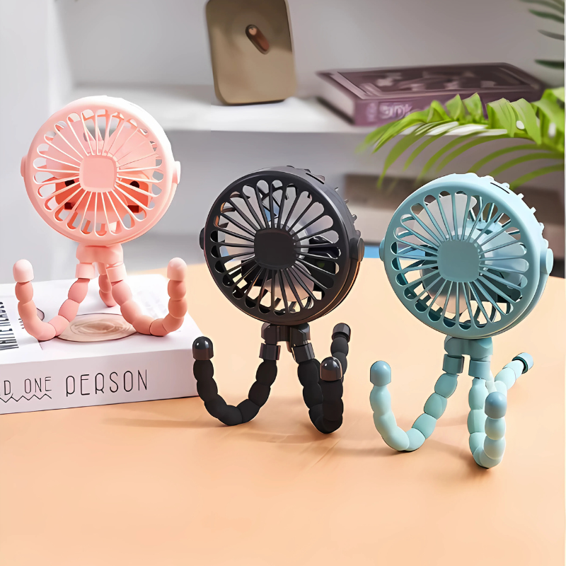 Portable Clip-On Stroller Fan