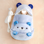 Cozy Triple-Layered Sleeping Bag for Babies