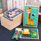 Wooden Puzzle Set