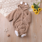 Hooded Baby Romper