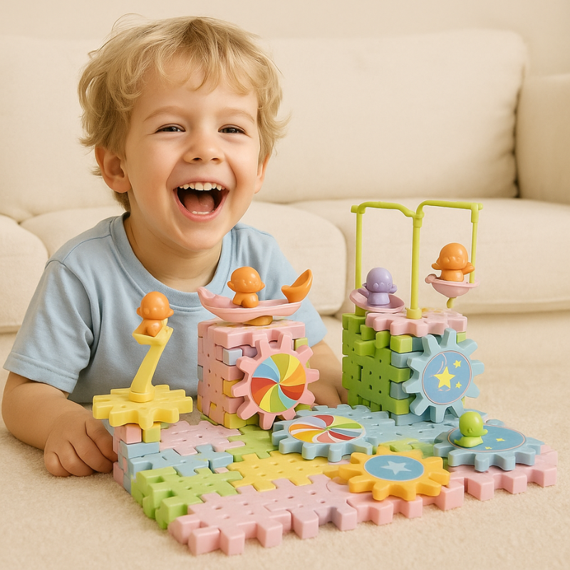 Rotating Building Set for Creative Engineers
