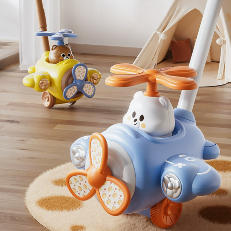 Push and Play Baby Plane with Spinning Blades