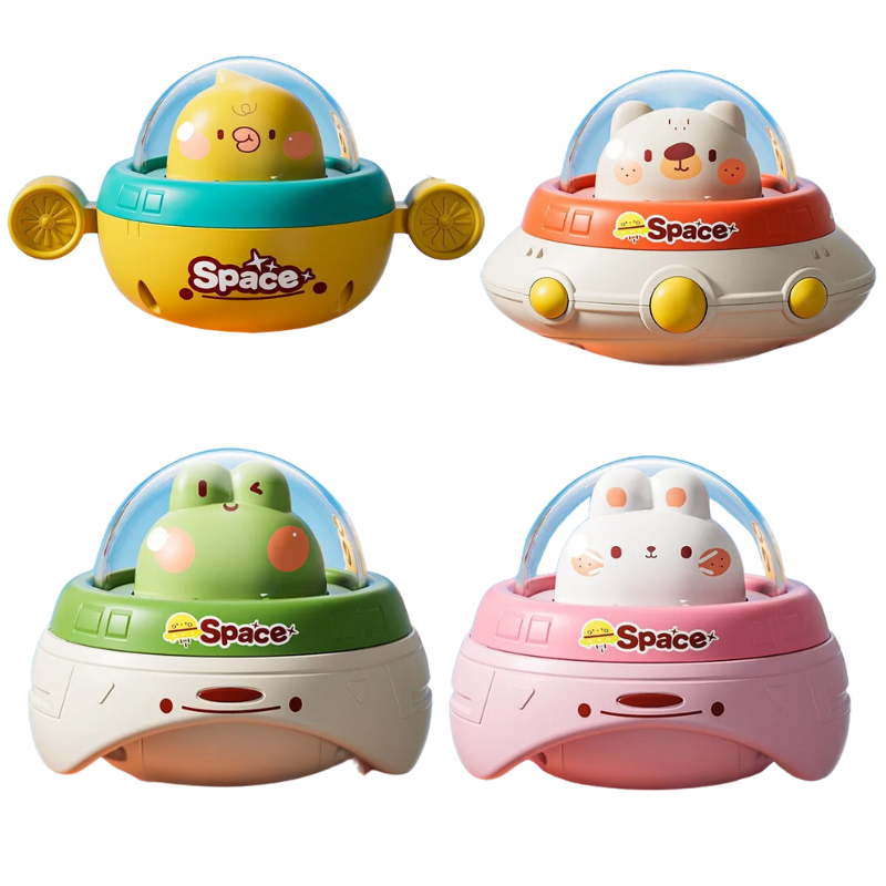 Push and Go Space Car Toy for Toddlers