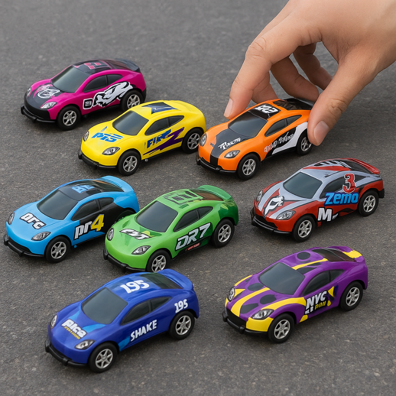 Mini Pull-Back Cars for Fast Races
