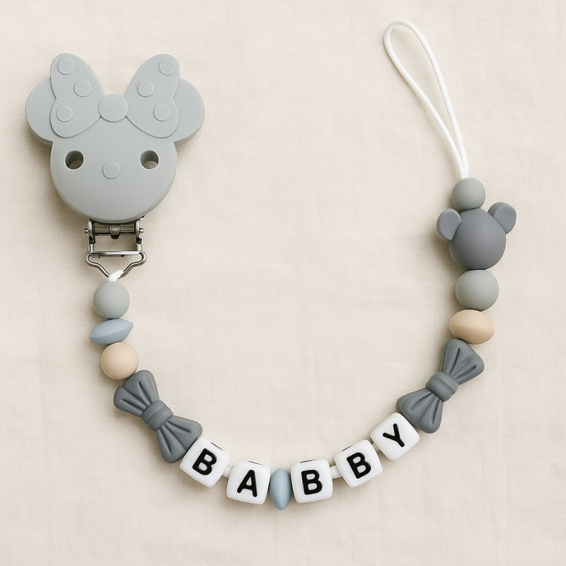 Cute Customizable Pacifier Holder