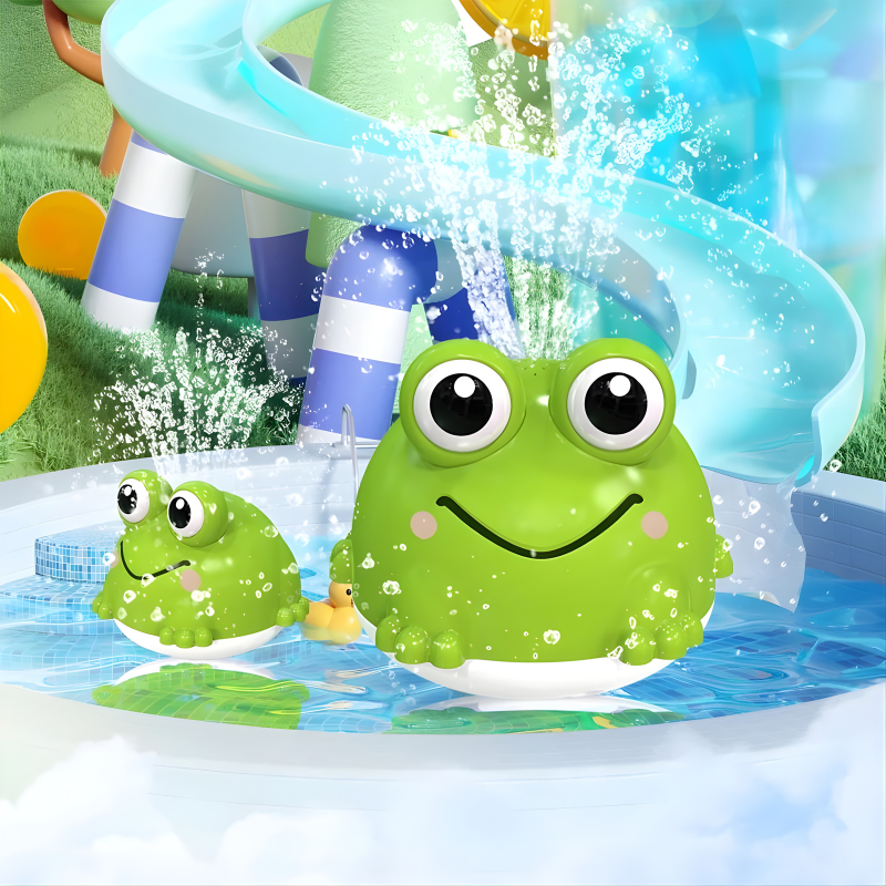Joyful, Splash-filled Adventure With, A Playful Frog Companion - main product image