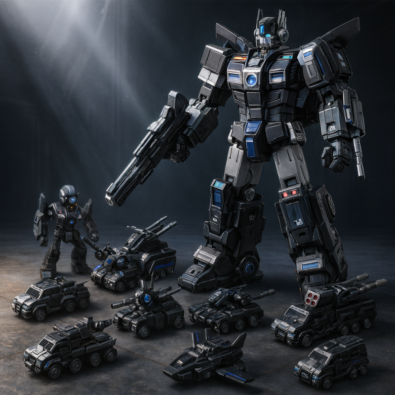 RoboGuard Transforming Team Vehicle Set
