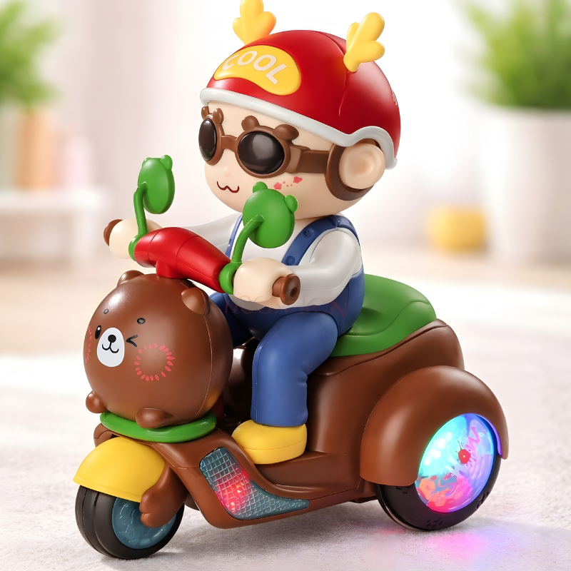 Smooth Rolling Motion Keeps the Toy Moving Continuously, Reducing - main product image