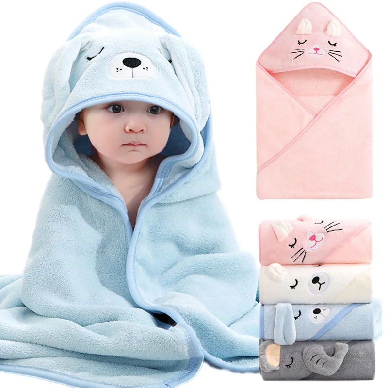 Plush Hooded Towels