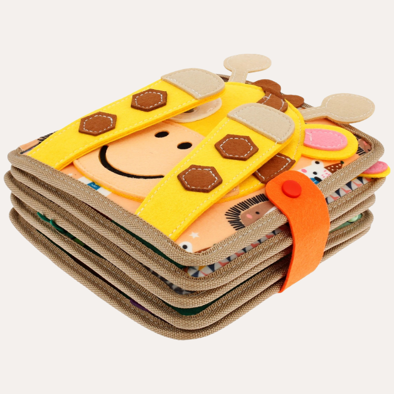 Montessori Quiet Book for Early Learning Fun - main product image