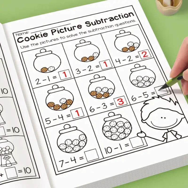 Kindergarten Math Book - main product image