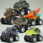 Pull-Back Dino Trucks