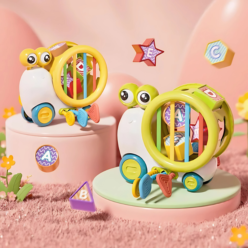 4-in-1 Interactive Baby Activity Toy for Motor Skills