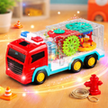 Electric Bump-and-Go Fire Truck - main product image