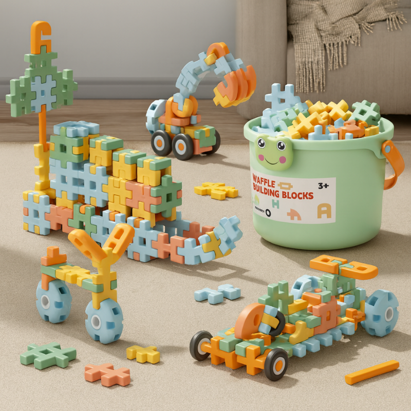 Large-Piece Construction Blocks