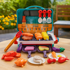 Sizzling BBQ Playset with Color-Changing Foods