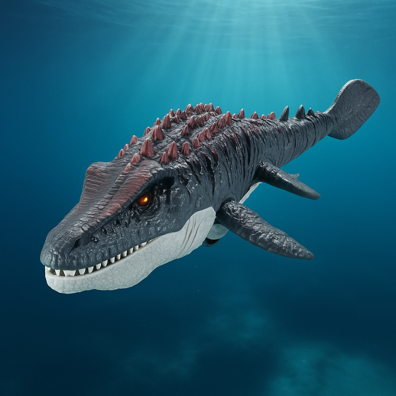 Remote-Controlled Swimming Dinosaur