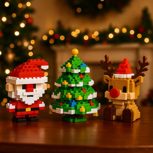 Buildable Christmas Characters