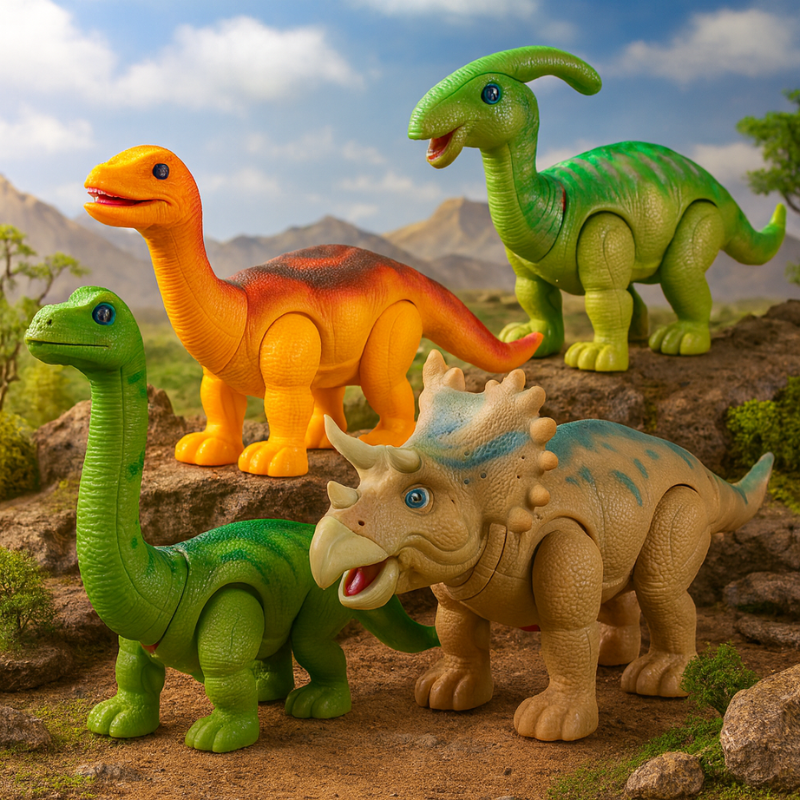 Sound, Light and Egg-Laying Walking Dinosaur