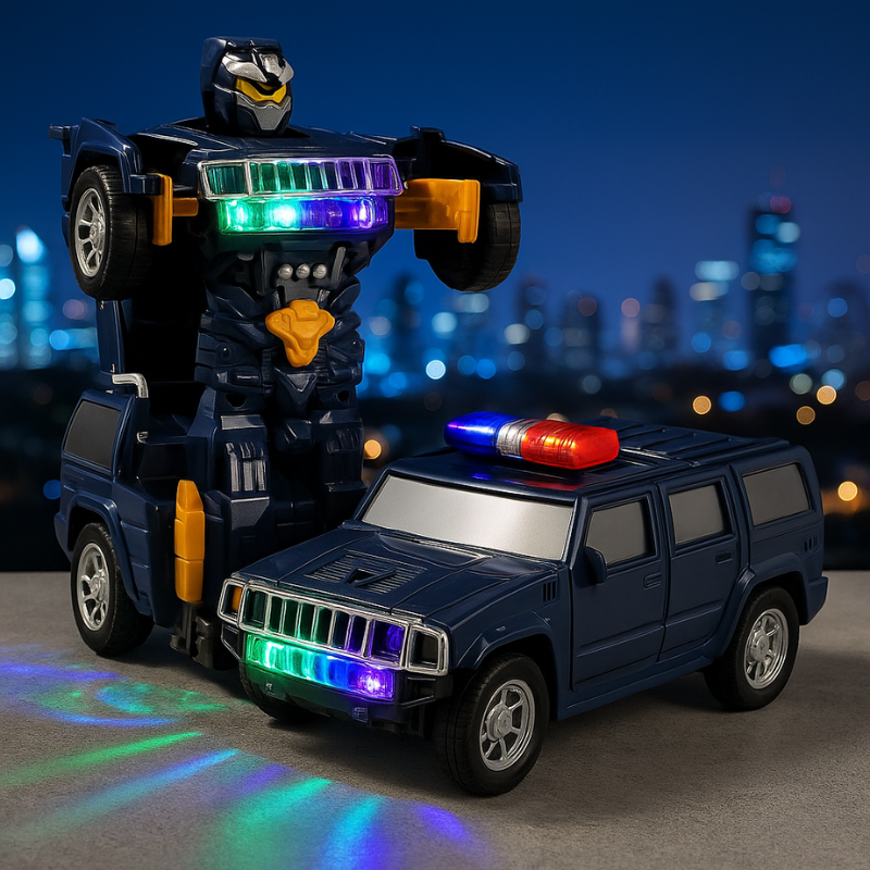 Light-Up Police Car
