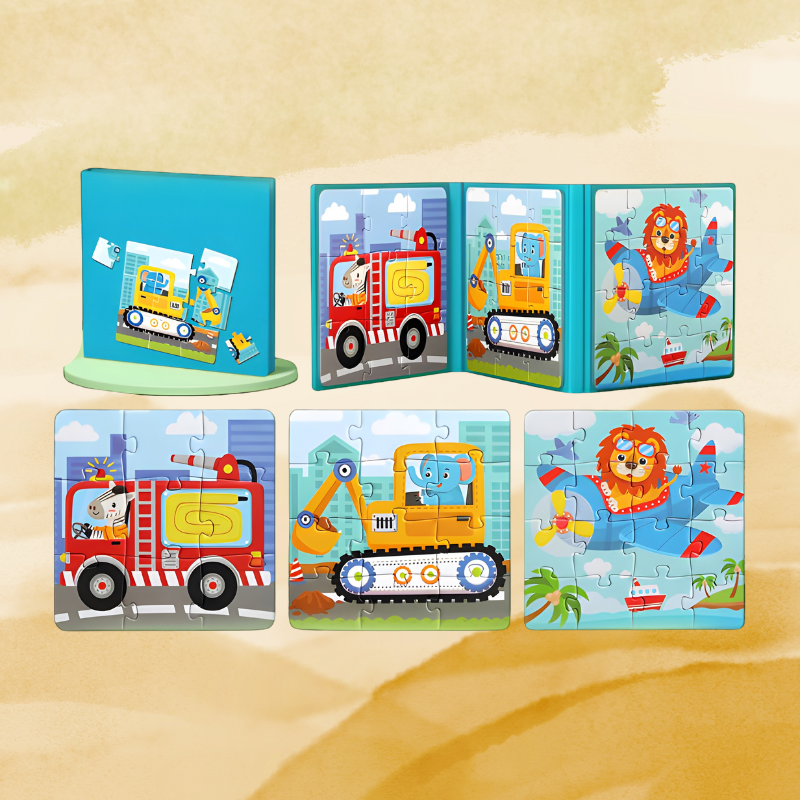 Magnetic Flipbook Puzzle Set