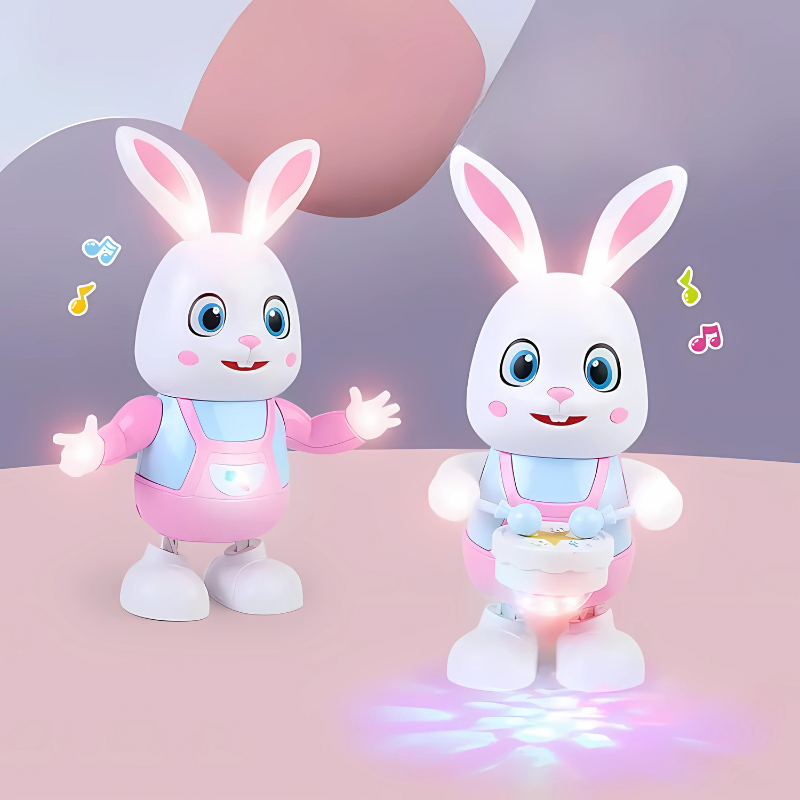 Musical Rabbit Toy with Lights and Dance