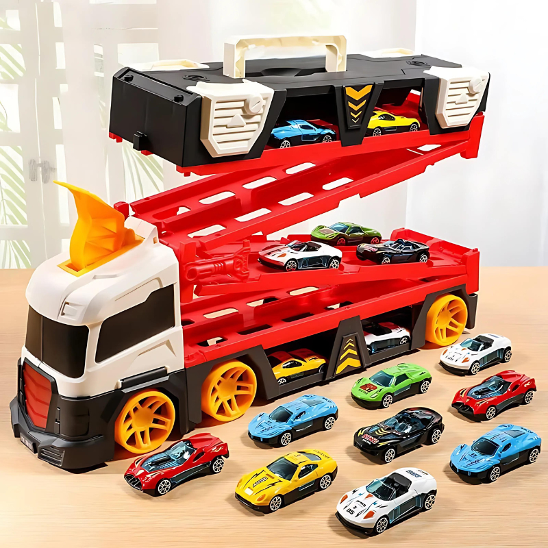 The Transforming Truck and Car Track