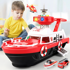 Multi-Vehicle Boat Adventure Playset