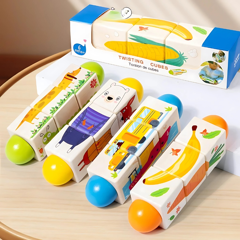 Colourful Wooden Puzzle